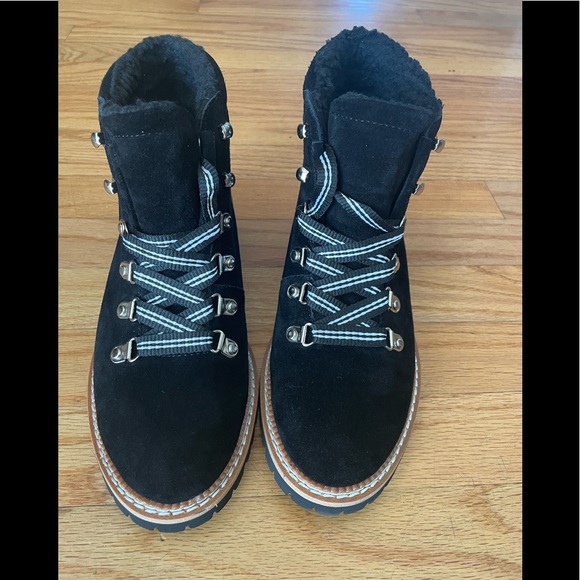 Anthropologie Silent D Rexi Hiker Boots in Black - Picture 5 of 8